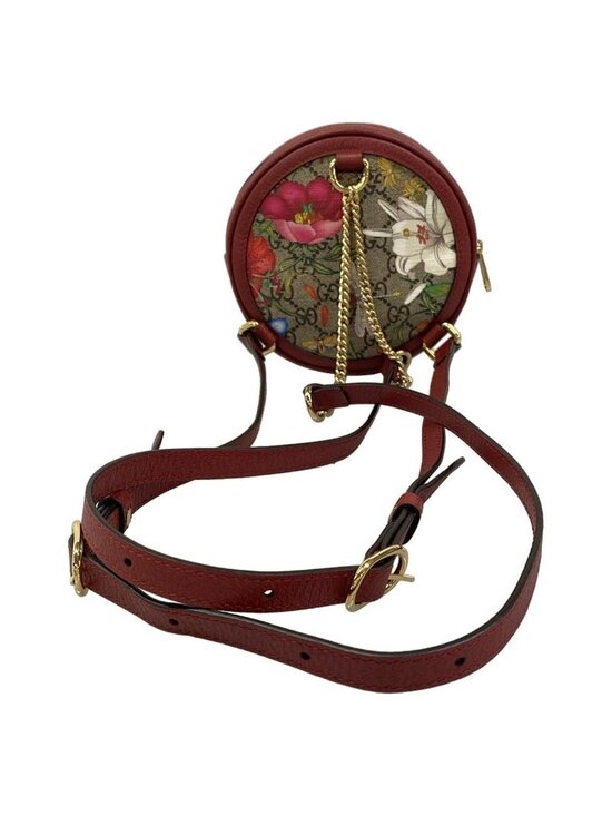 Gucci Backpack Ophidia GG Mini Tian Beige Red Multi Chain main image 14